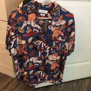 Urban outfitters mushroom button down